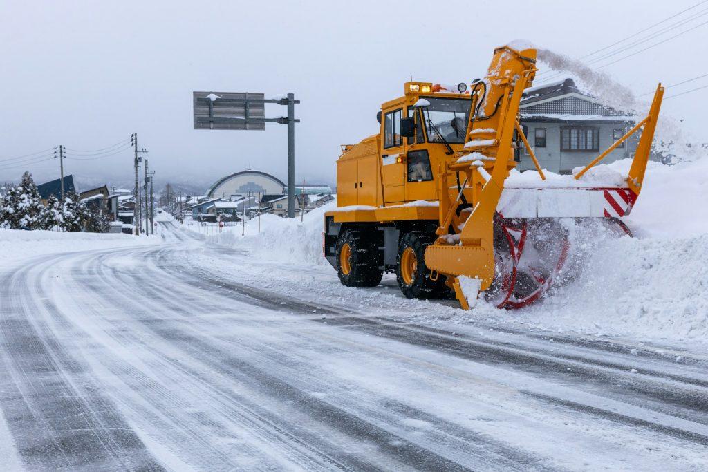Commercial Winter Salt Application